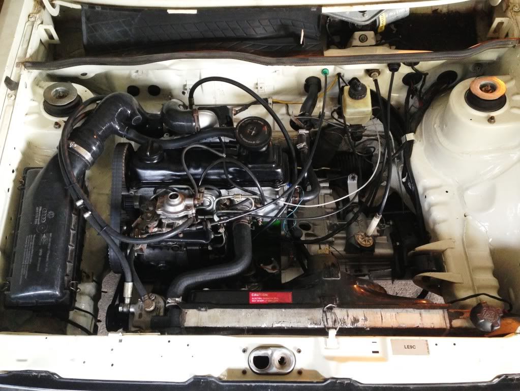 VWVortex.com - Bring on the Mk1 Diesel Engine Bays Lets see what this